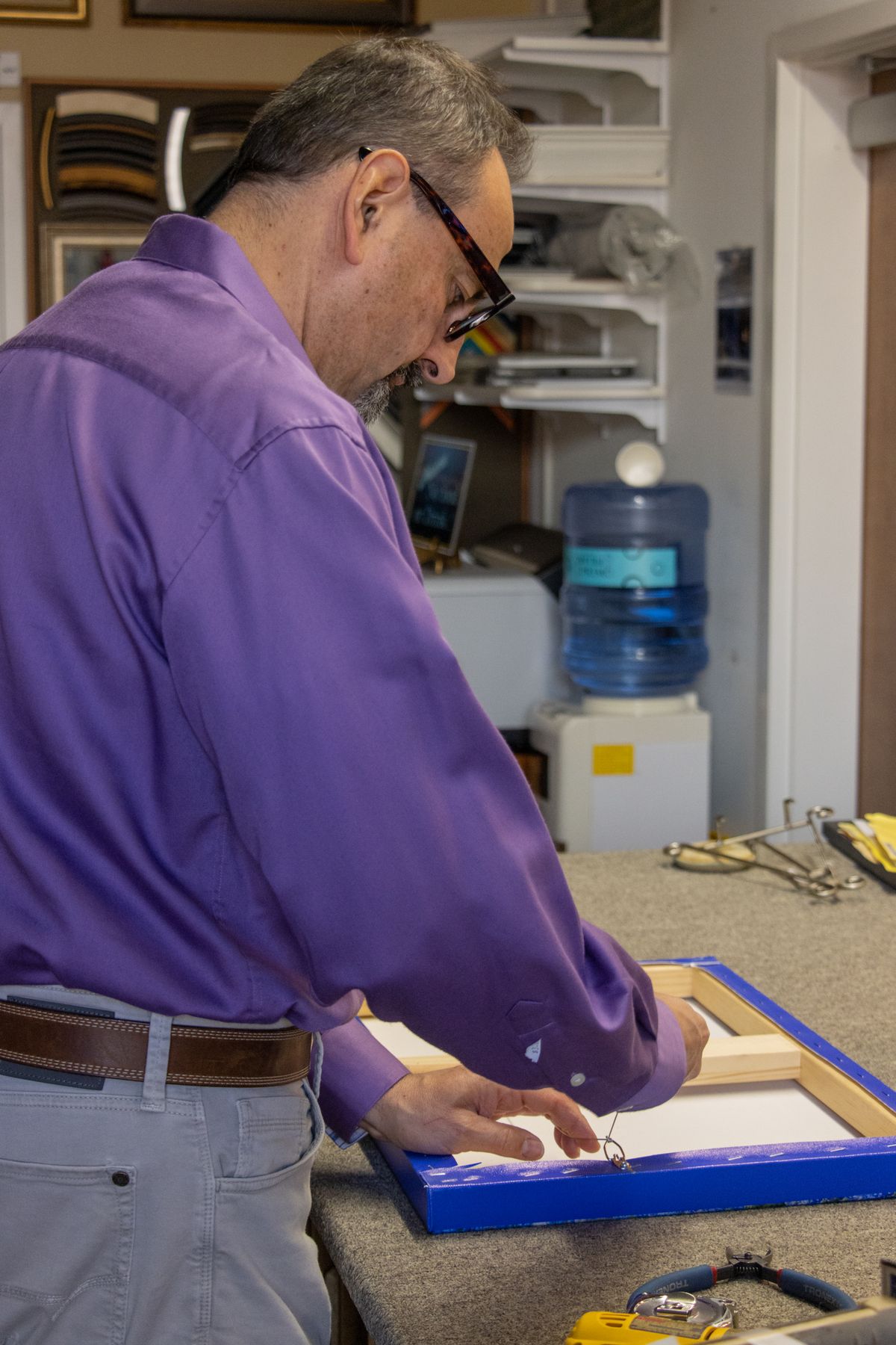 Bespoke picture framing at the Patchings Framing & Print Studio